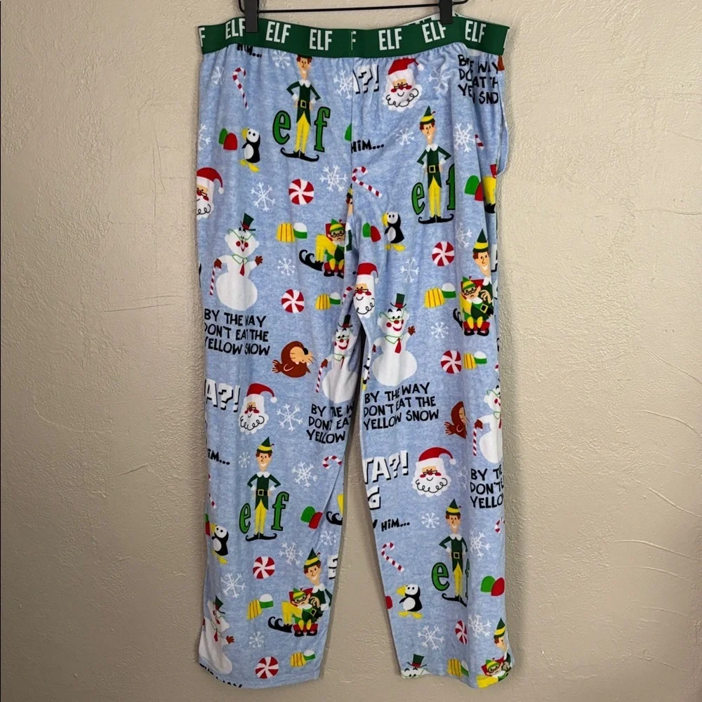 Elf Christmas Lounge Fleece Pajama Pants Women’s XL 16/18 - Picture 6 of 7